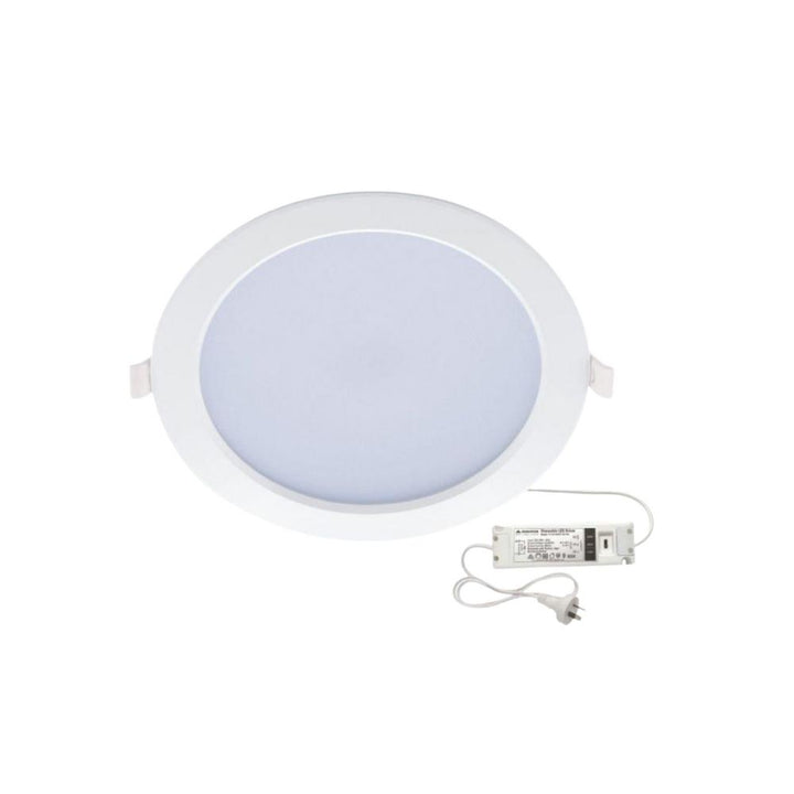 Mercator ESTA - 9W/13W/15W/20W LED Tri-Colour Switchable Dimmable Downlight IP44-Mercator-Ozlighting.com.au