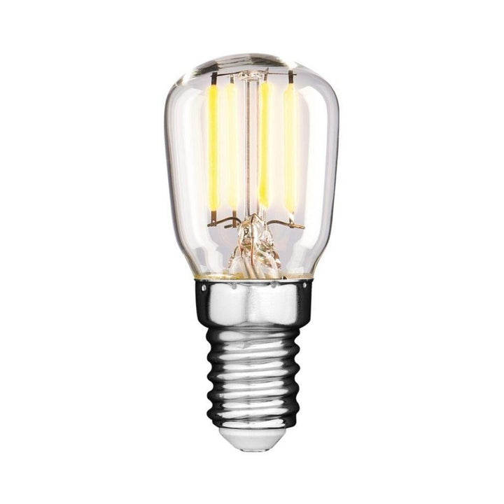 Mercator GLOBE-PILOT-ST26 - 2W LED Pilot ST26 Shape Filament Clear Globe 2700K - E14/B15-Mercator-Ozlighting.com.au