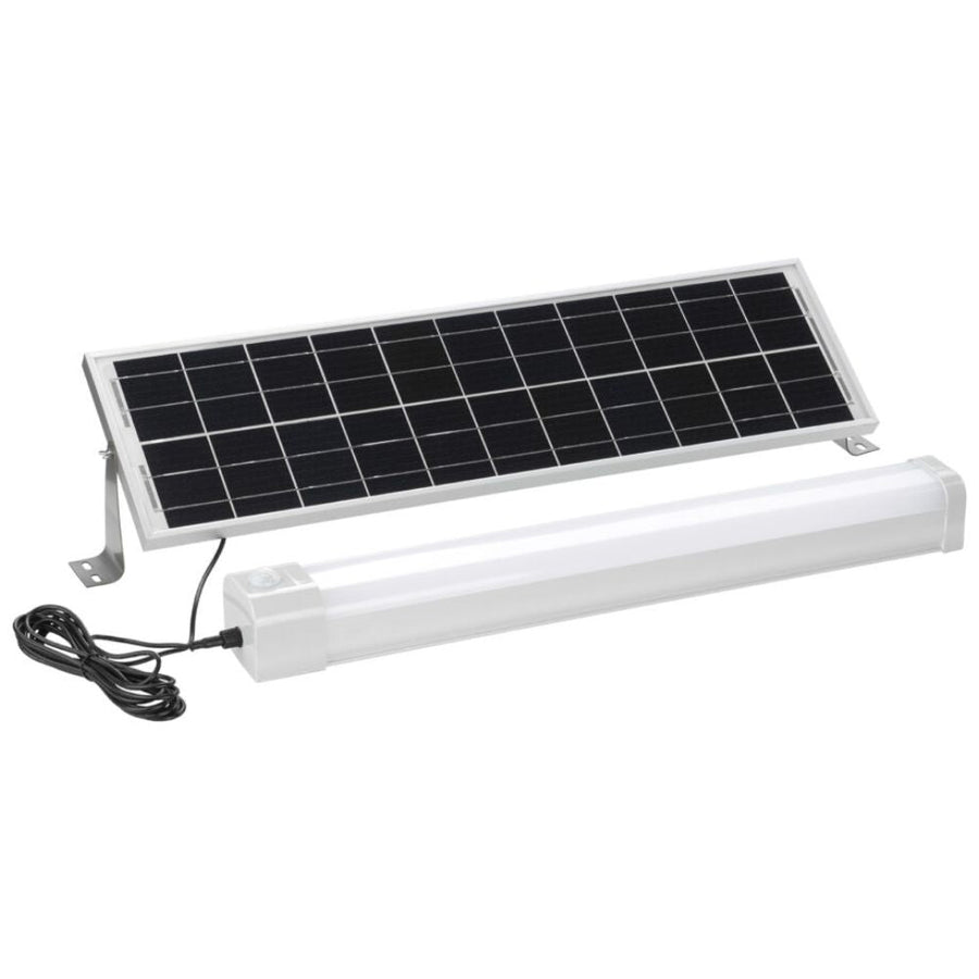 Mercator HELIOS - Solar 18W LED Batten Light With Remote Control IP65 - 6500K-Mercator-Ozlighting.com.au