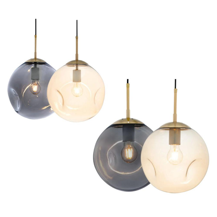 Mercator PADDINGTON - 1 Light S/L Glass Pendant-Mercator-Ozlighting.com.au