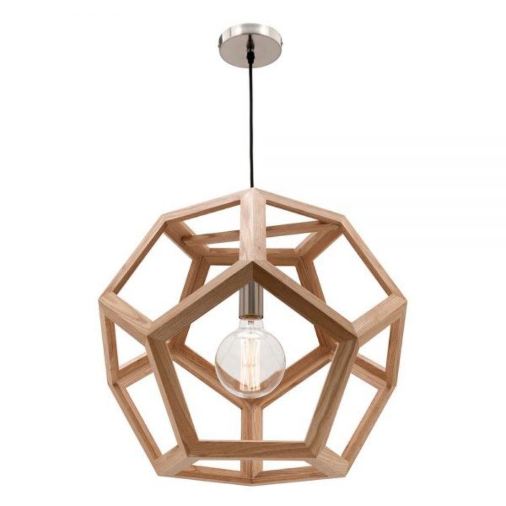 Mercator PEETA - Natural Timber Pendant Light-Mercator-Ozlighting.com.au