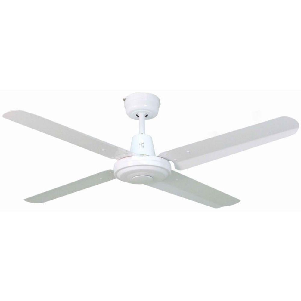 Mercator SWIFT - 80W 4 Blade 1200mm 48" Metal Ceiling Fan-Mercator-Ozlighting.com.au