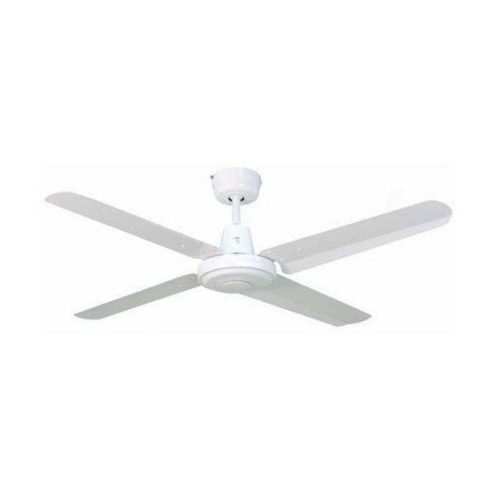 Mercator SWIFT - 80W 4 Blade 1300mm 52" Metal 1300 Ceiling Fan -Mercator-Ozlighting.com.au