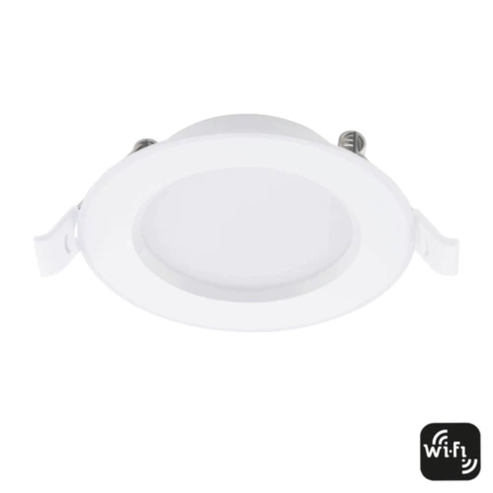 Mercator WALTER - 9W LED Smart Wi-Fi CCT Tuneable Dimmable Deep Face Downlight IP44-Mercator-Ozlighting.com.au