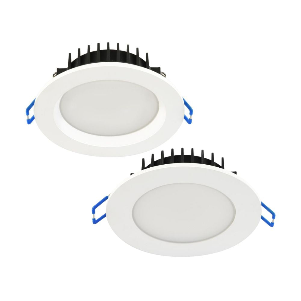 Nordlux ULTRASMART - 8W LED Smart BT Dimmable White CCT Tuneable Deep/Flat Face Downlight IP54-Nordlux-Ozlighting.com.au