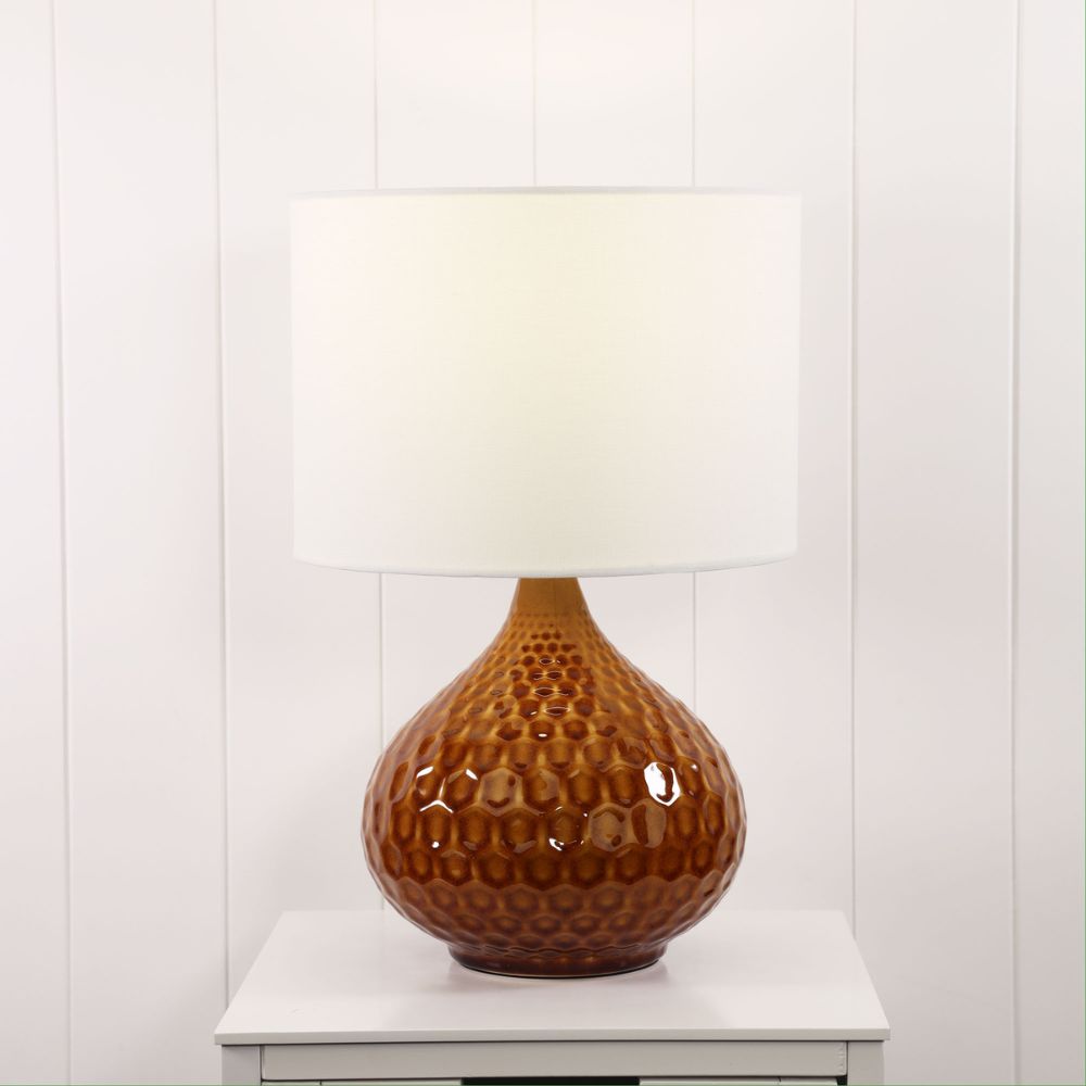 Oriel ADLER - 25W Ceramic Table Lamp-Oriel Lighting-Ozlighting.com.au