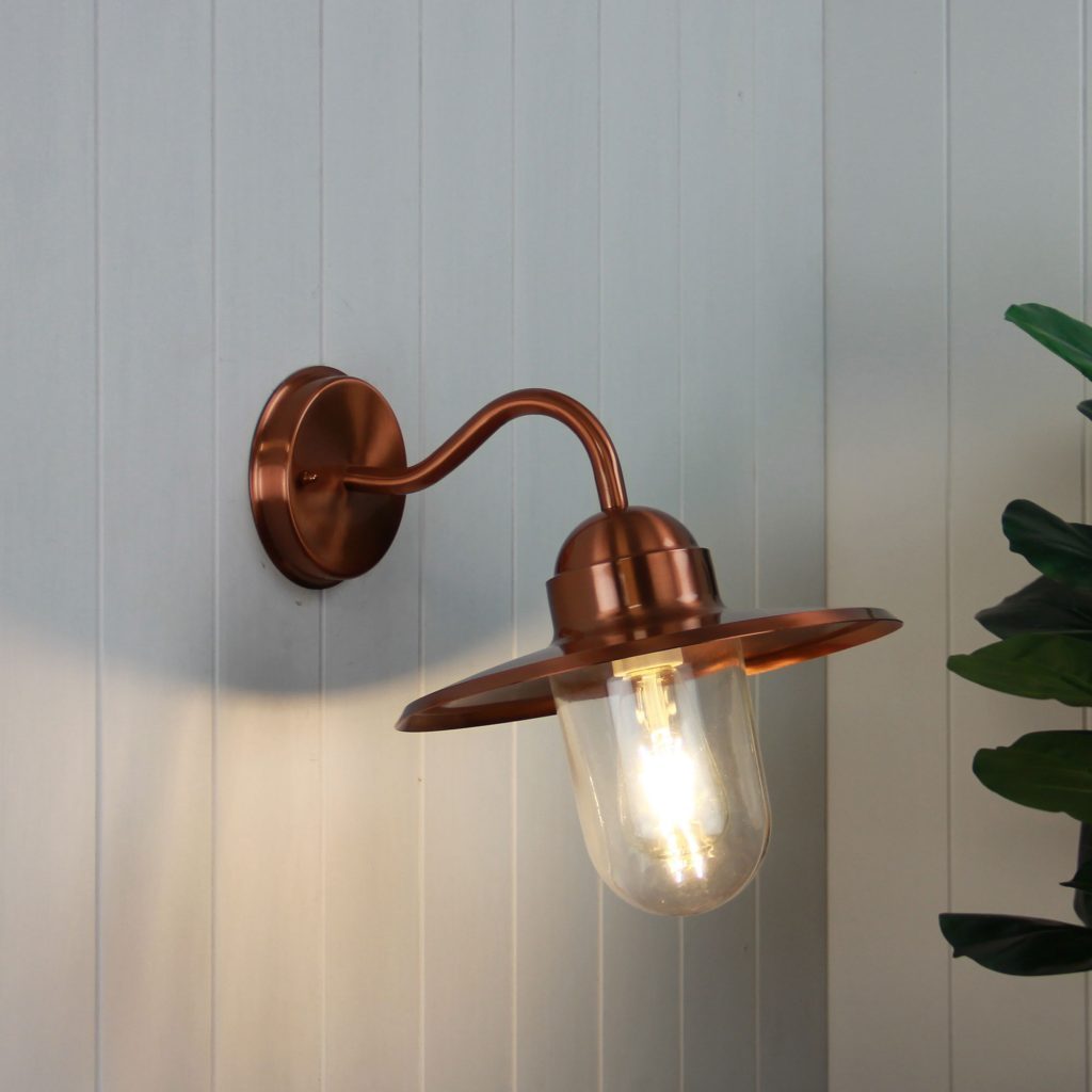 Oriel ALLEY - 1 Light Exterior Wall Light IP44-Oriel Lighting-Ozlighting.com.au