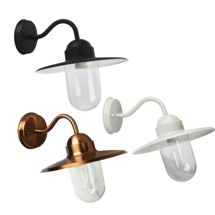 Oriel ALLEY - 1 Light Exterior Wall Light IP44-Oriel Lighting-Ozlighting.com.au