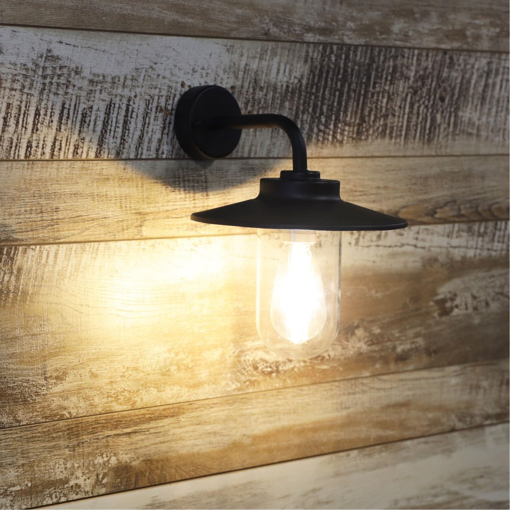 Oriel ANZIO - 1 Light Exterior Wall Bracket Light IP44-Oriel Lighting-Ozlighting.com.au