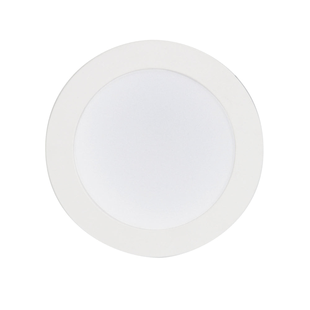 Oriel AURORA - 10W LED Tri-Colour Dimmable Flat Face PC Downlight IP44-Oriel Lighting-Ozlighting.com.au