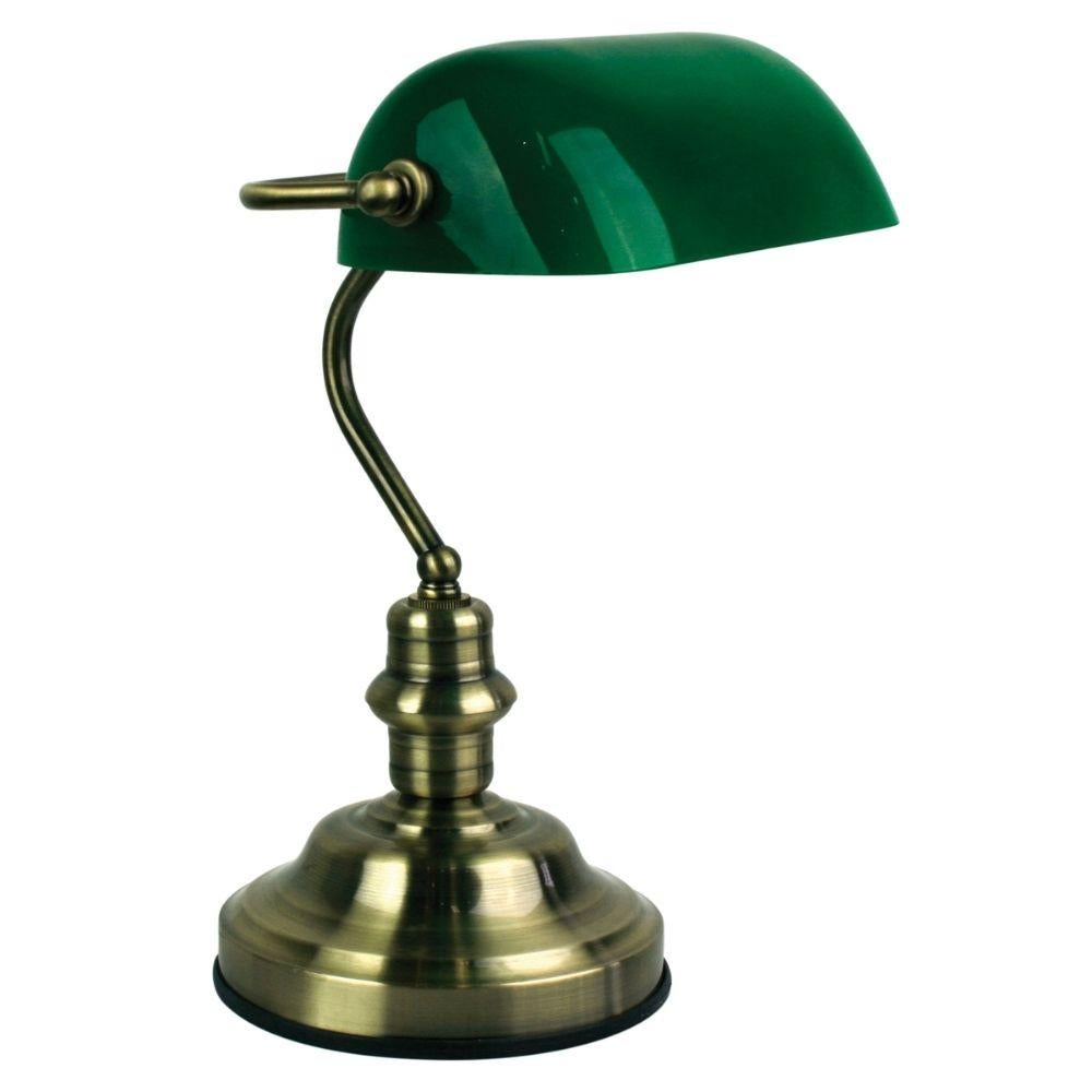 Oriel BANKERS - Touch Table Lamp-Oriel Lighting-Ozlighting.com.au