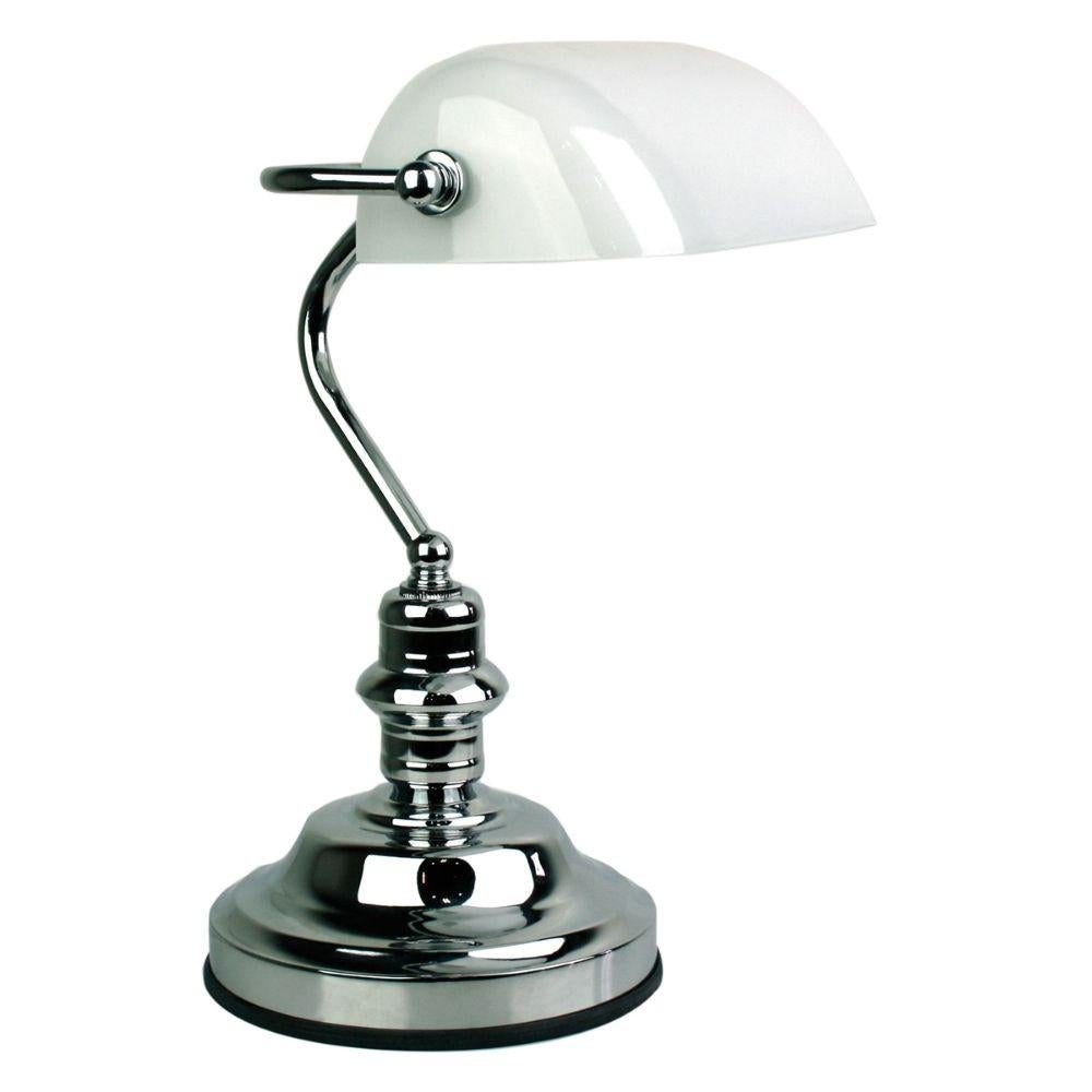 Oriel BANKERS - Touch Table Lamp-Oriel Lighting-Ozlighting.com.au