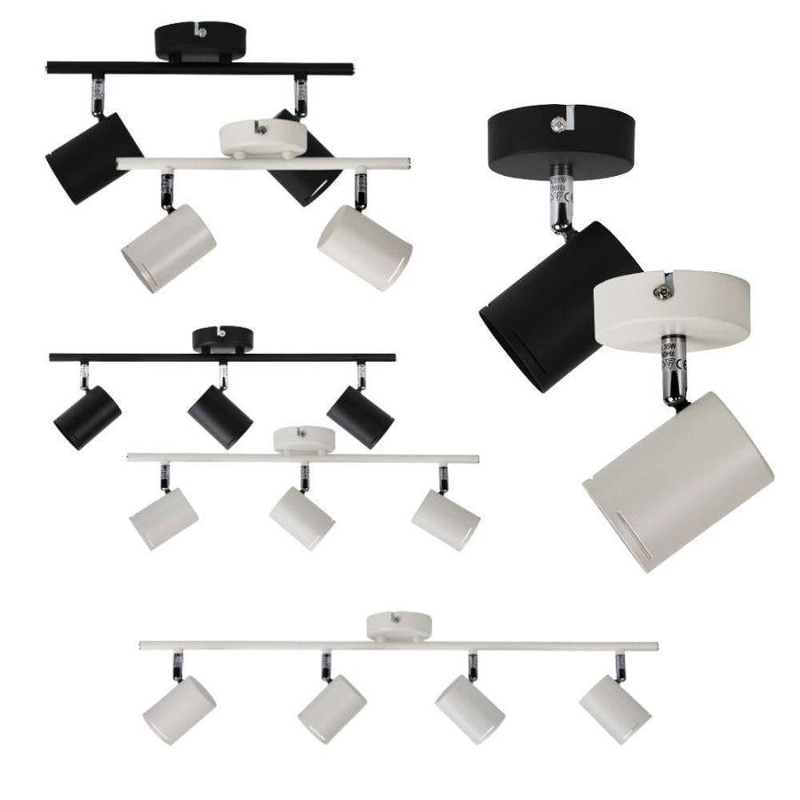 Oriel BARIL - 1/2/3/4 Light Bar Adjustable Spotlight-Oriel Lighting-Ozlighting.com.au