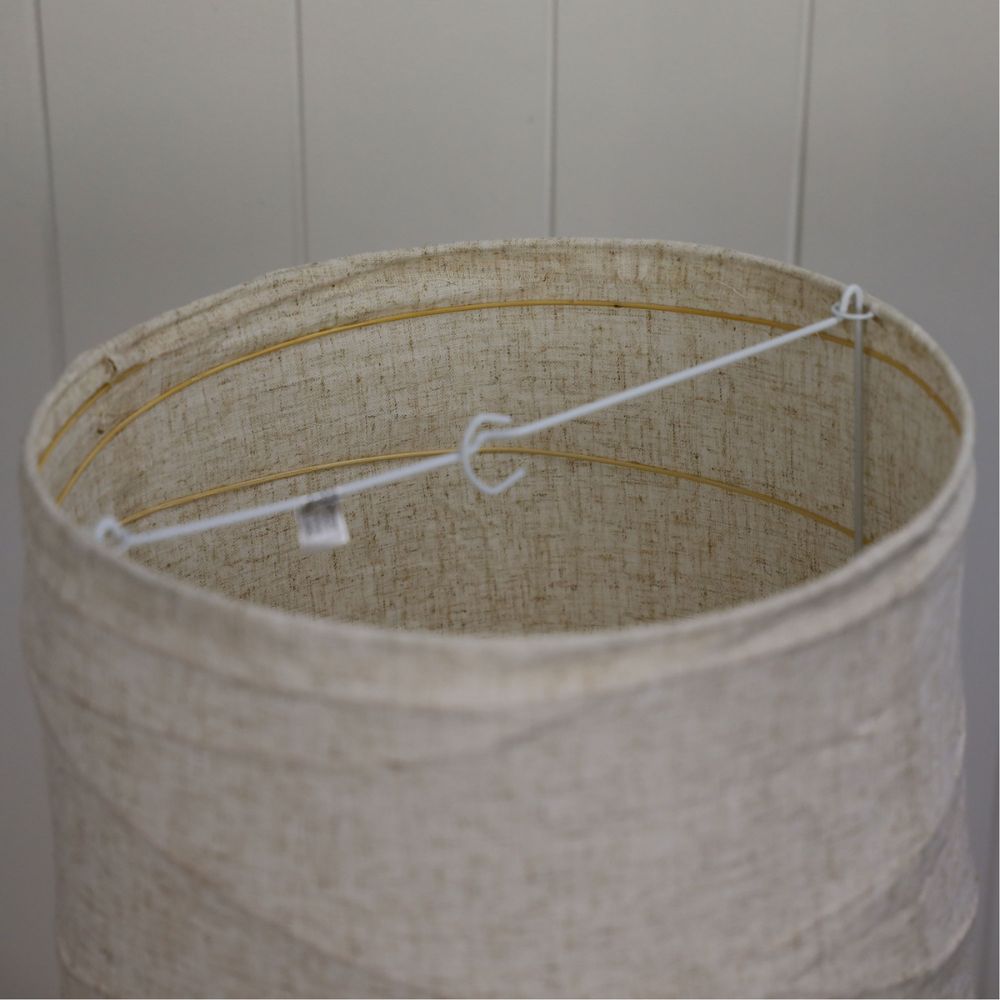 Oriel BOHEME - DIY Flax Linen Shade Only-Oriel Lighting-Ozlighting.com.au