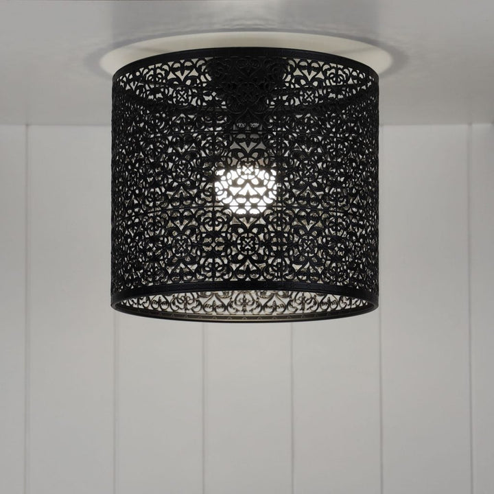 Oriel BURSA - DIY Batten Fix Holder Cover Metal Ceiling Light Shade Only-Oriel Lighting-Ozlighting.com.au