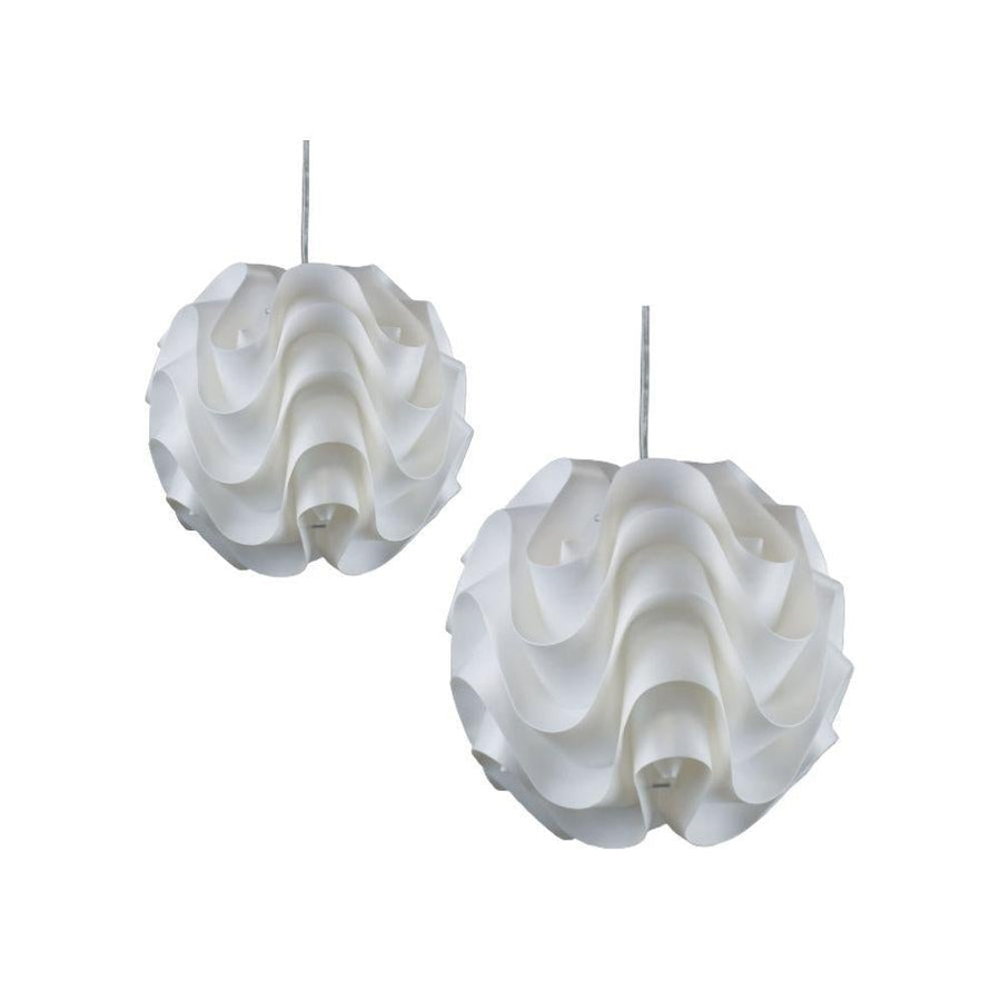 Oriel CHIC - 1 Light Acrylic Retro Pendant-Oriel Lighting-Ozlighting.com.au