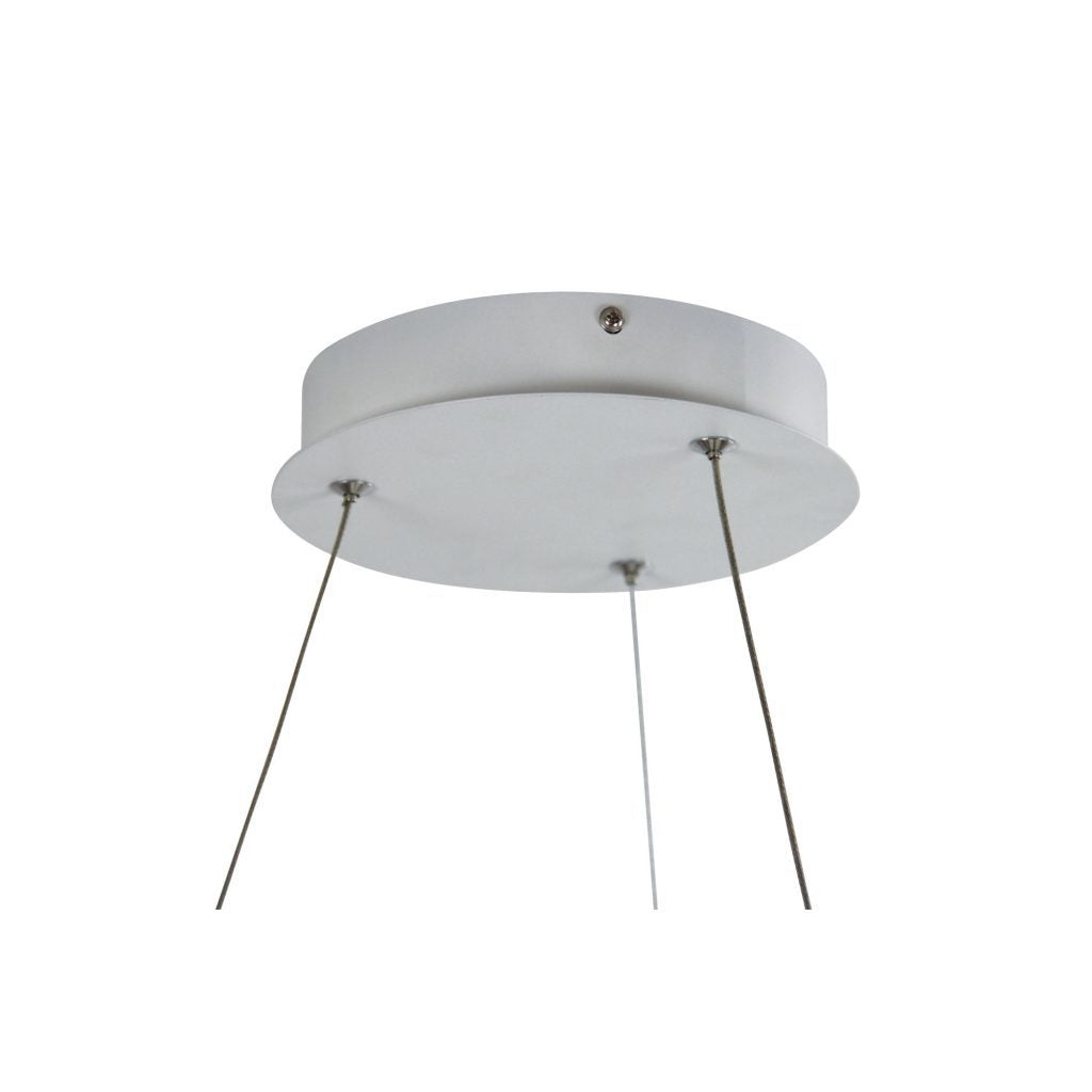 Oriel CRONUS - 24W Modern LED Halo Pendant - 4000K-Oriel Lighting-Ozlighting.com.au