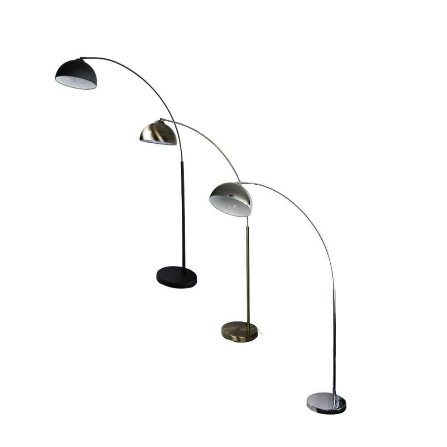 Oriel DOME - Arc Retro Floor Lamp-Oriel Lighting-Ozlighting.com.au