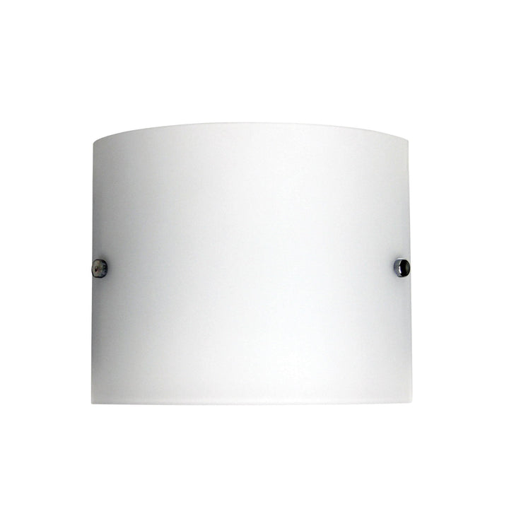 Oriel DUO 2 - Frost Glass Interior Wall Light-Oriel Lighting-Ozlighting.com.au