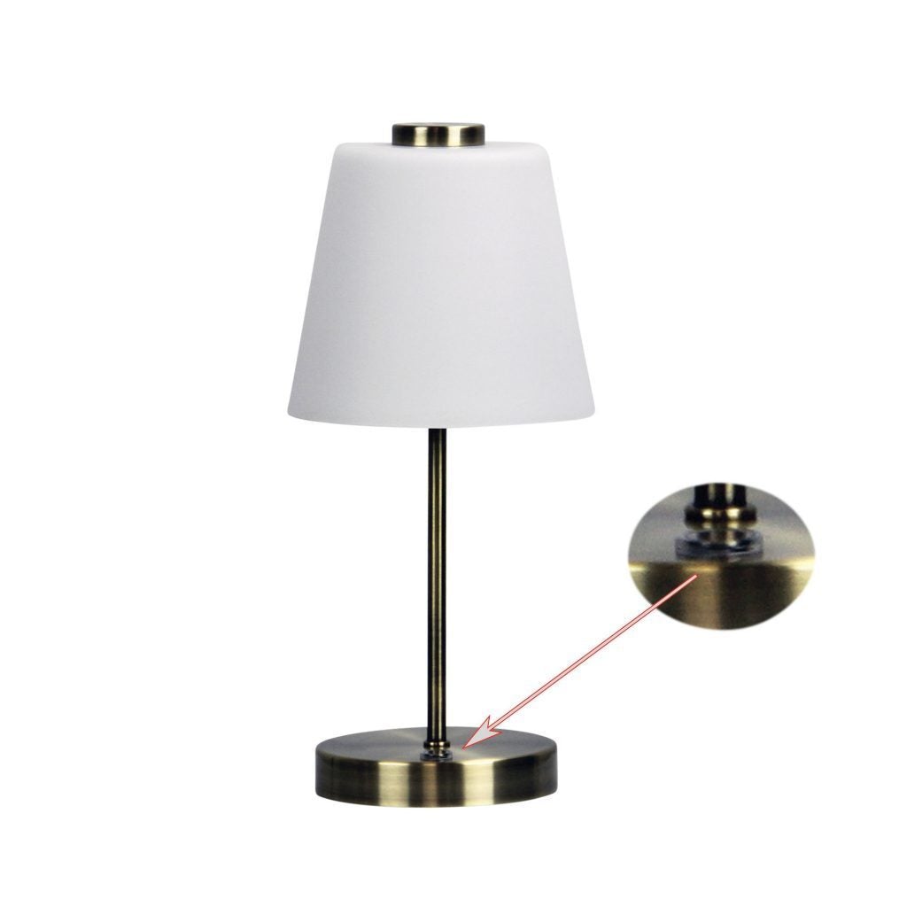 Oriel ERIK - 5W LED Touch Table Lamp - 3000K-Oriel Lighting-Ozlighting.com.au