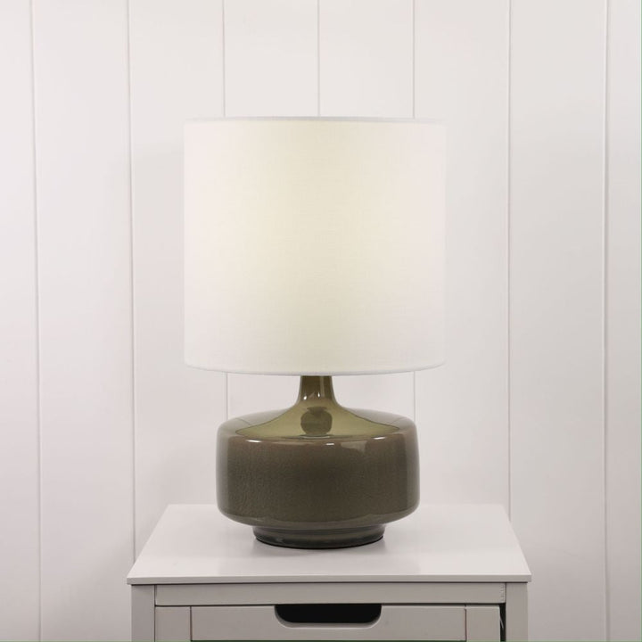 Oriel FAWN - Ceramic Table Lamp-Oriel Lighting-Ozlighting.com.au