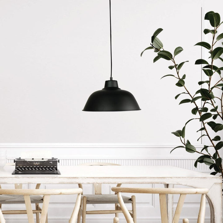 Oriel FORGE - 1 Light Retro Industrial Pendant-Oriel Lighting-Ozlighting.com.au