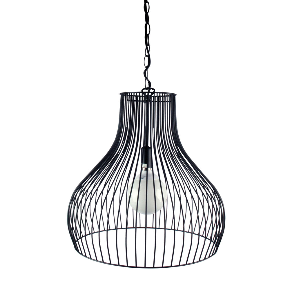 Oriel GABBY - 1 Light Wire Pendant-Oriel Lighting-Ozlighting.com.au