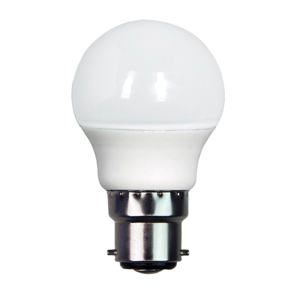 Oriel GLOBE-FANCY-ROUND - 5W Non-Dimmable Fancy Round LED Globe - B22/E14/E27-Oriel Lighting-Ozlighting.com.au