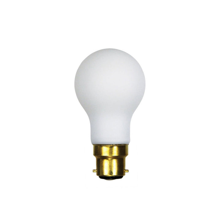 Oriel GLOBE-GLS - 6W LED Dimmable GLS A60 Shape Matt Frosted Glass Globe - B22/E27-Oriel Lighting-Ozlighting.com.au