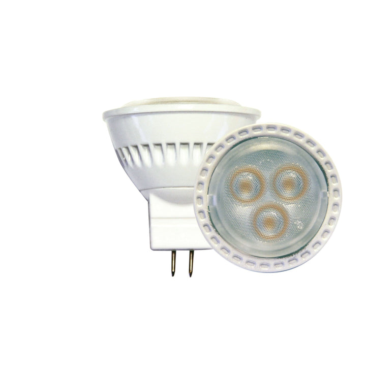 Oriel GLOBE-MR11 - 3W LED 12V DC 38° MR11 Shape PC Globe 4000K - DRIVER REQUIRED-Oriel Lighting-Ozlighting.com.au