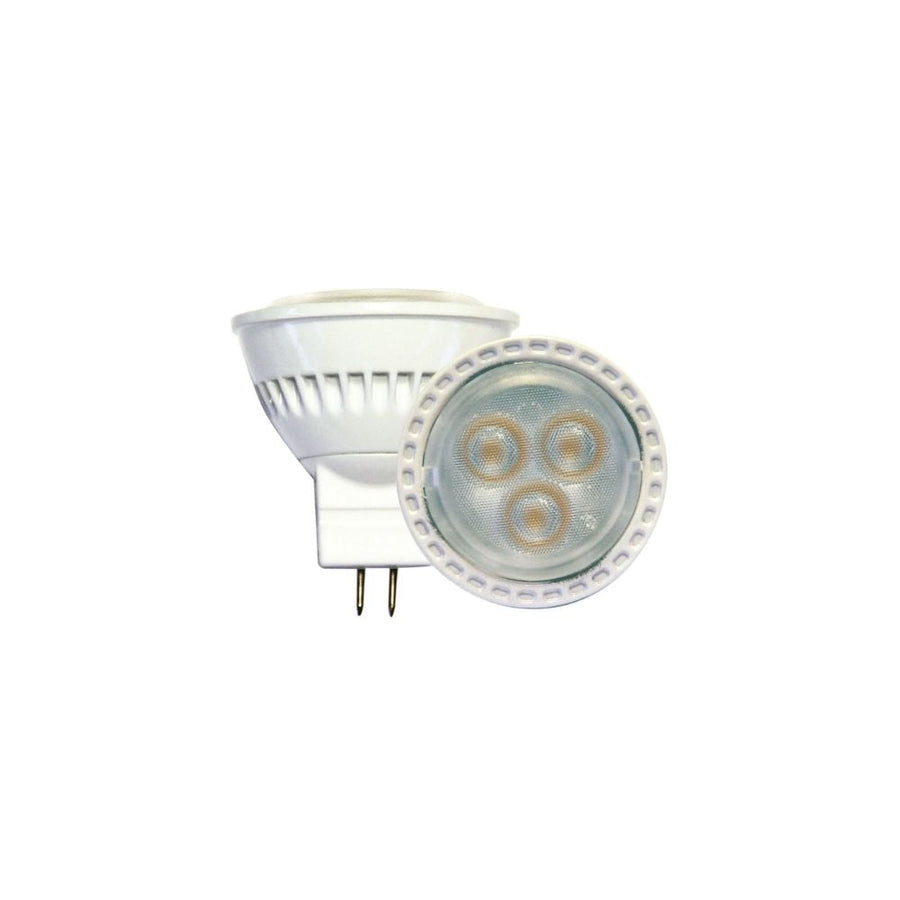 Oriel GLOBE-MR11 - 3W LED 12V DC 38° MR11 Shape PC Globe 4000K - DRIVER REQUIRED-Oriel Lighting-Ozlighting.com.au