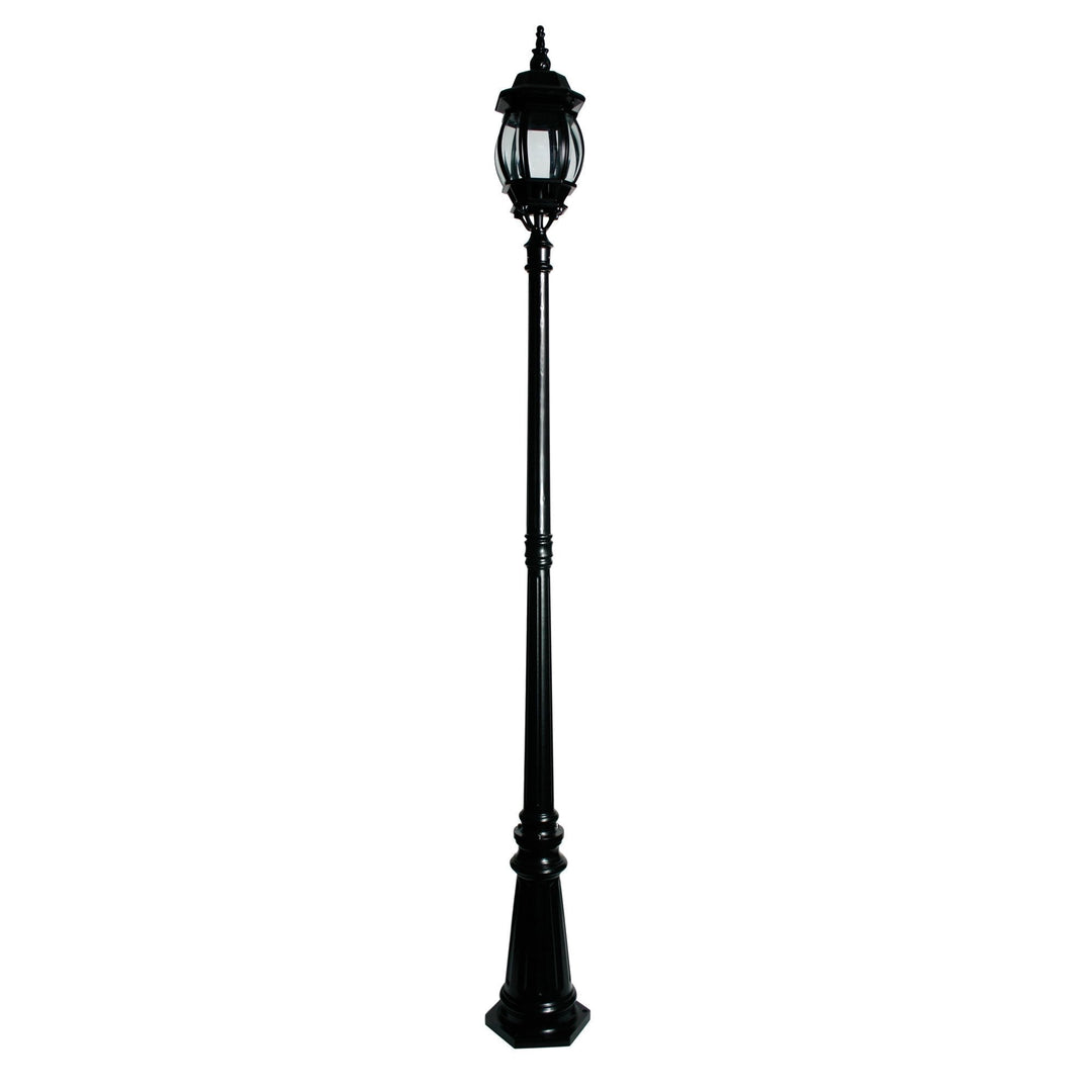 Oriel HIGHGATE - Single Head Traditional Outdoor Tall Post Light IP44-Oriel Lighting-Ozlighting.com.au