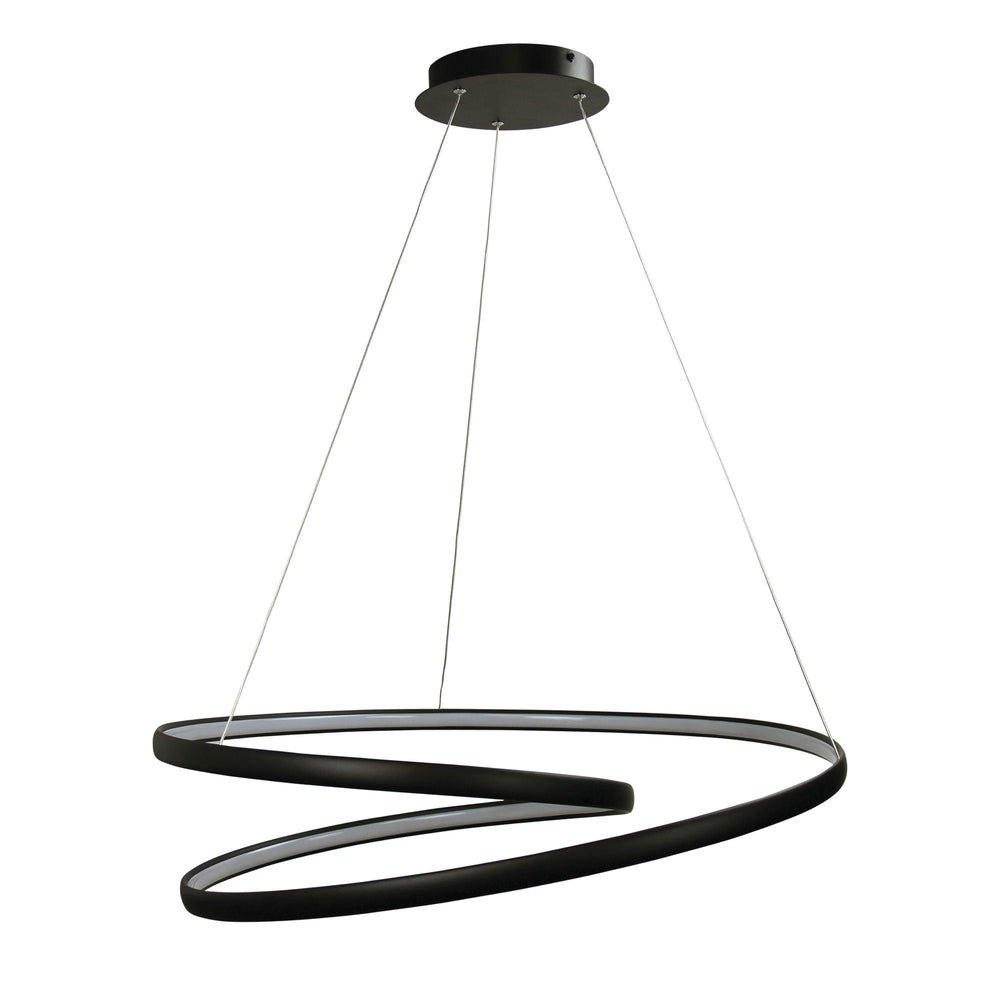 Oriel INFINITY - 50W Modern LED Spiral Ring Pendant - 4000K-Oriel Lighting-Ozlighting.com.au