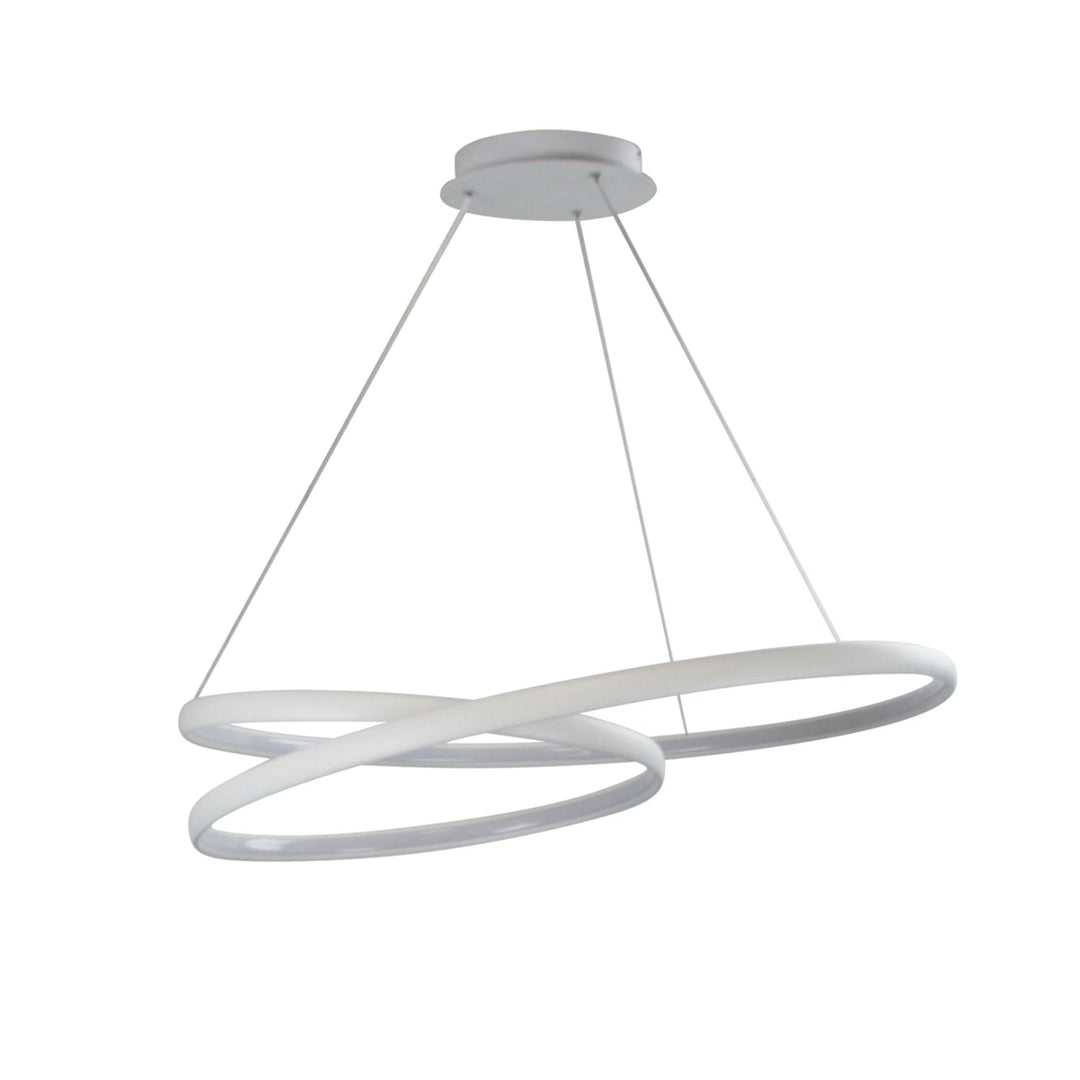 Oriel INFINITY - 50W Modern LED Spiral Ring Pendant - 4000K-Oriel Lighting-Ozlighting.com.au