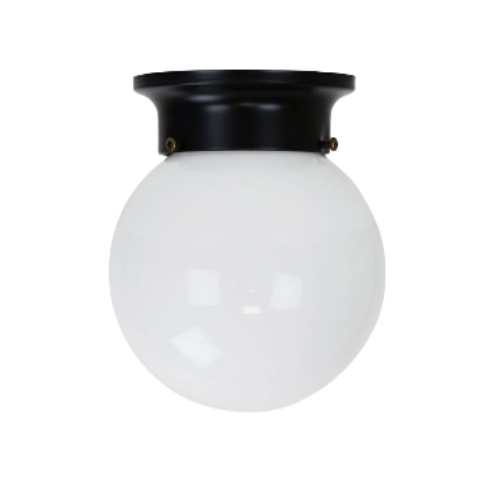 Oriel JETBALL - DIY 6"/8" Batten Fix Holder Cover Opal Glass Ceiling Light Shade Only-Oriel Lighting-Ozlighting.com.au