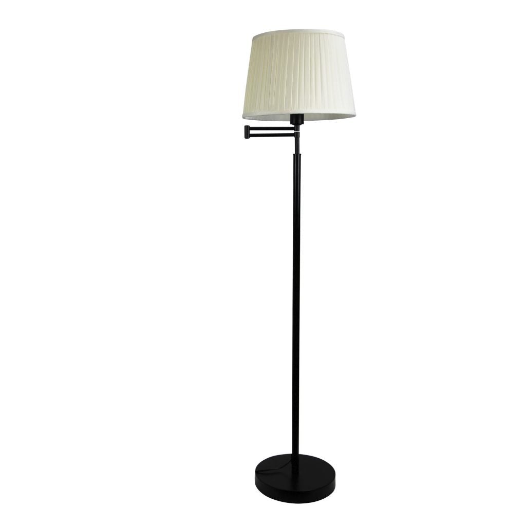 Oriel KINGSTON - Swing Arm Floor Lamp Base Only-Oriel Lighting-Ozlighting.com.au