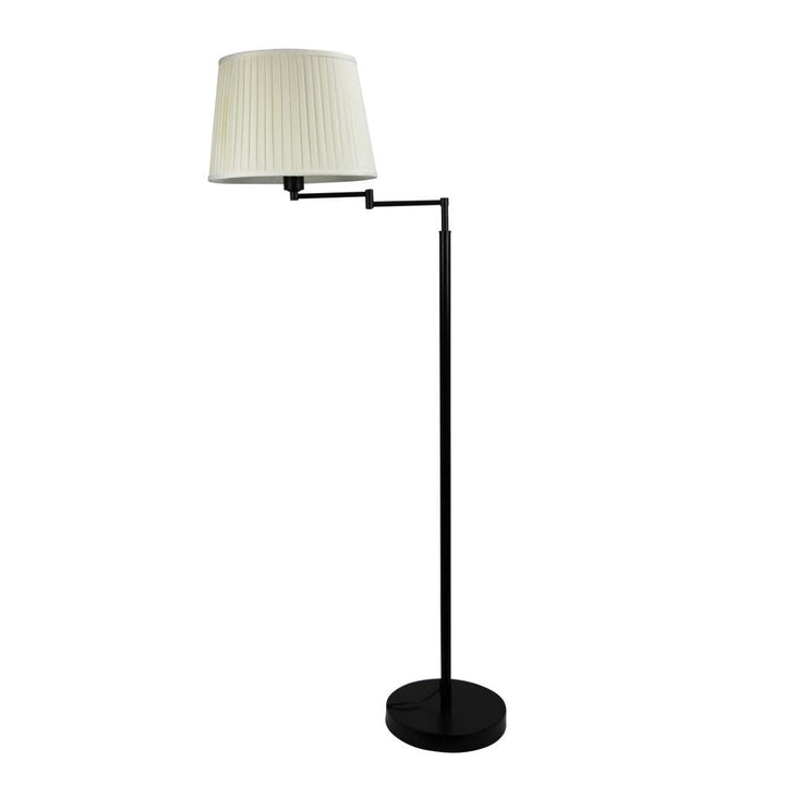 Oriel KINGSTON - Swing Arm Floor Lamp Base Only-Oriel Lighting-Ozlighting.com.au