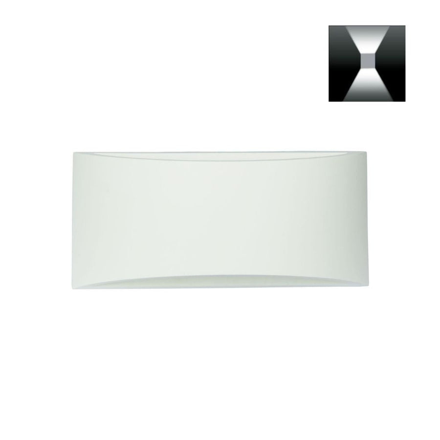 Oriel LIA - Ceramic Interior Wall Light - Raw-Oriel Lighting-Ozlighting.com.au