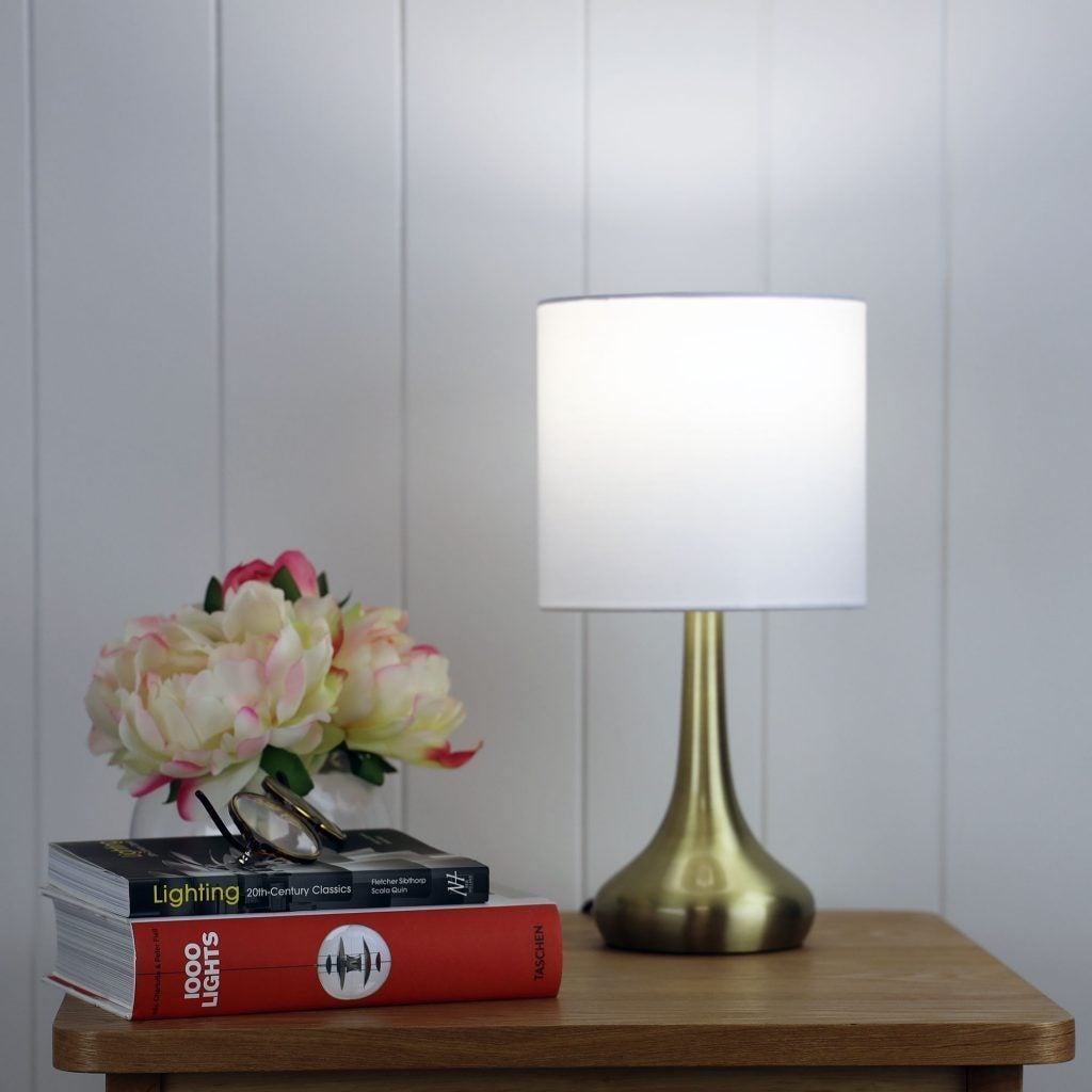 Oriel LOLA - Touch Table Lamp-Oriel Lighting-Ozlighting.com.au