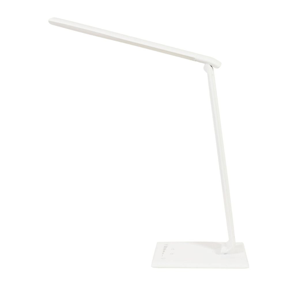 Oriel LUKE - 9W Touch Dimming LED Colour Selectable Desk Lamp with USB Port-Oriel Lighting-Ozlighting.com.au