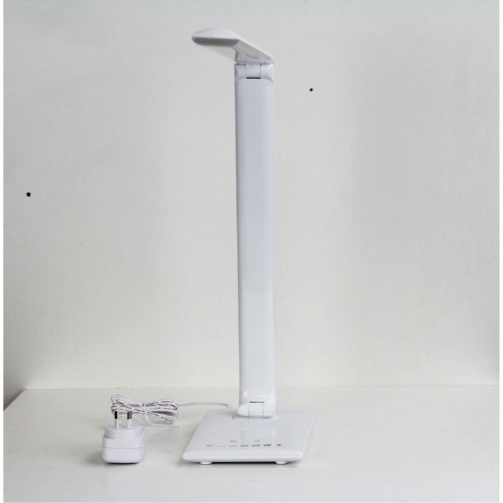 Oriel LUKE - 9W Touch Dimming LED Colour Selectable Desk Lamp with USB Port-Oriel Lighting-Ozlighting.com.au