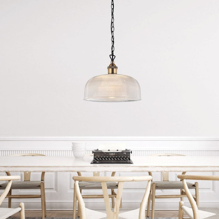 Oriel MAISON - 1 Light Retro Glass Pendant-Oriel Lighting-Ozlighting.com.au