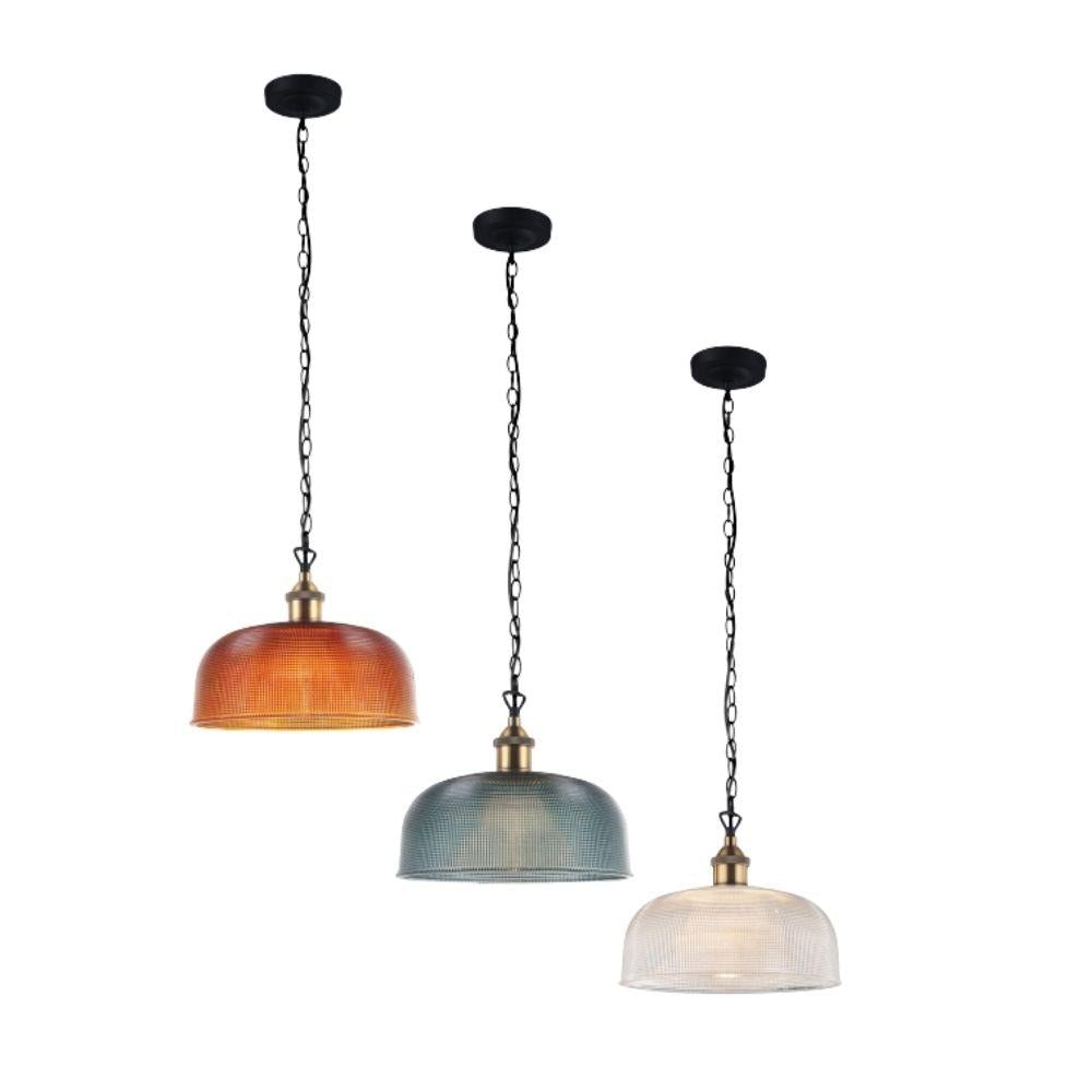 Oriel MAISON - 1 Light Retro Glass Pendant-Oriel Lighting-Ozlighting.com.au