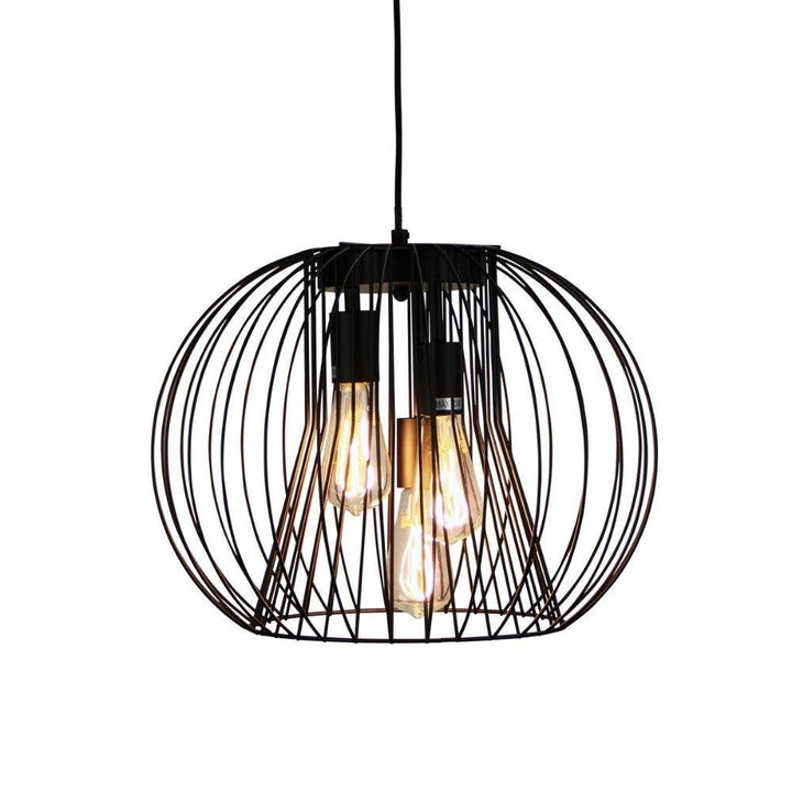 Oriel MALO - 3 Light Wire Pendant-Oriel Lighting-Ozlighting.com.au