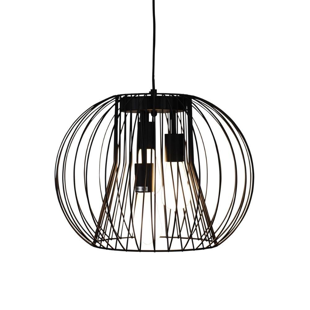 Oriel MALO - 3 Light Wire Pendant-Oriel Lighting-Ozlighting.com.au