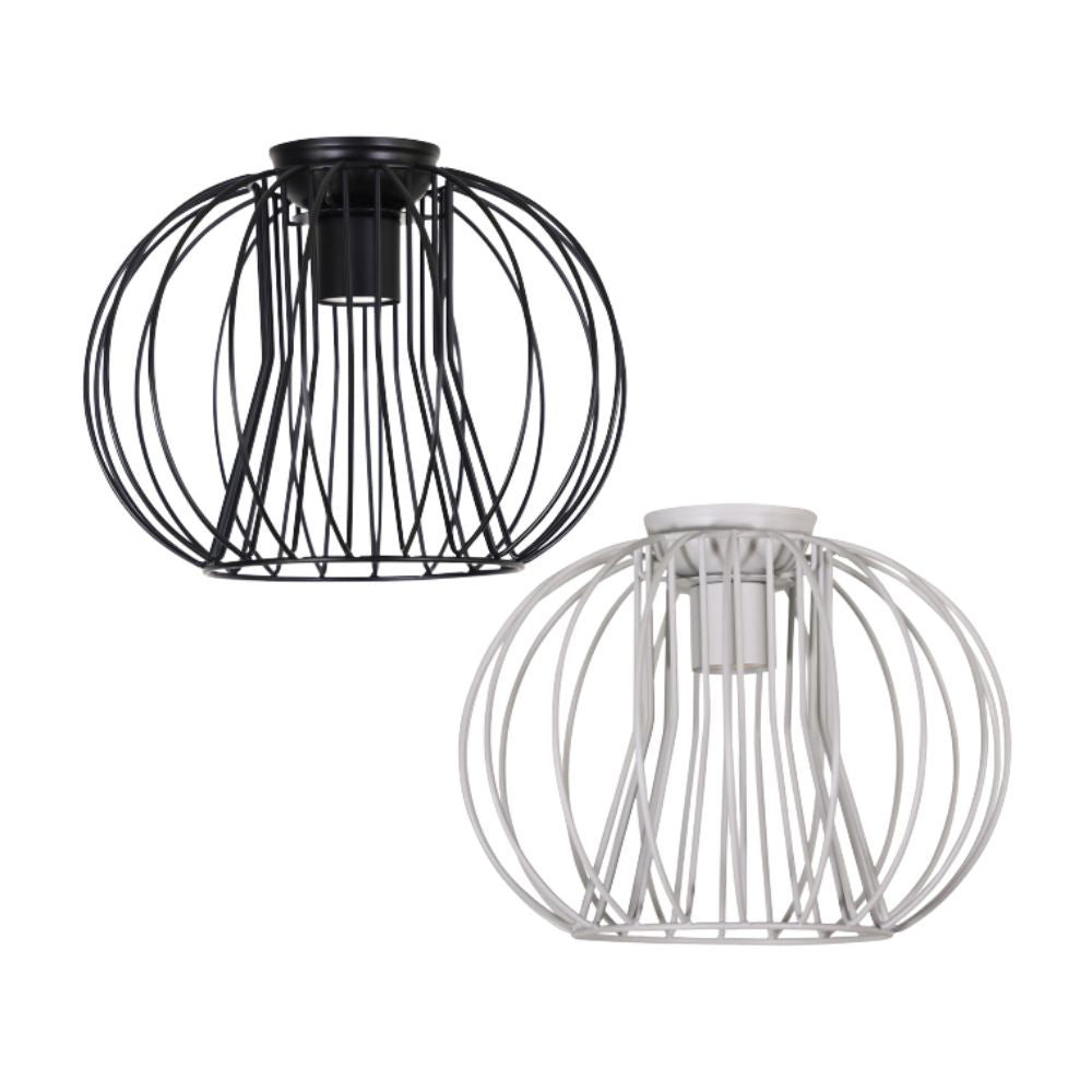 Oriel MALO - Industrial Style DIY Shade Only-OL-OL2546BK-9324879223805 ...