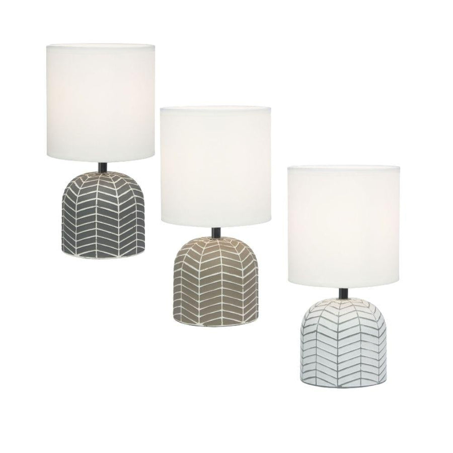 Oriel MANDY - Ceramic Table Lamp-Oriel Lighting-Ozlighting.com.au