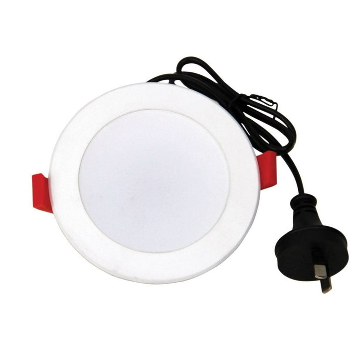 Oriel MARS - 10W/15W LED Tri-Colour Dimmable Flat Face PC Downlight IP44-Oriel Lighting-Ozlighting.com.au