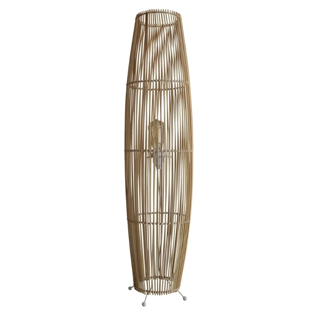 Oriel MATRAM - Rattan Floor Lamp-Oriel Lighting-Ozlighting.com.au