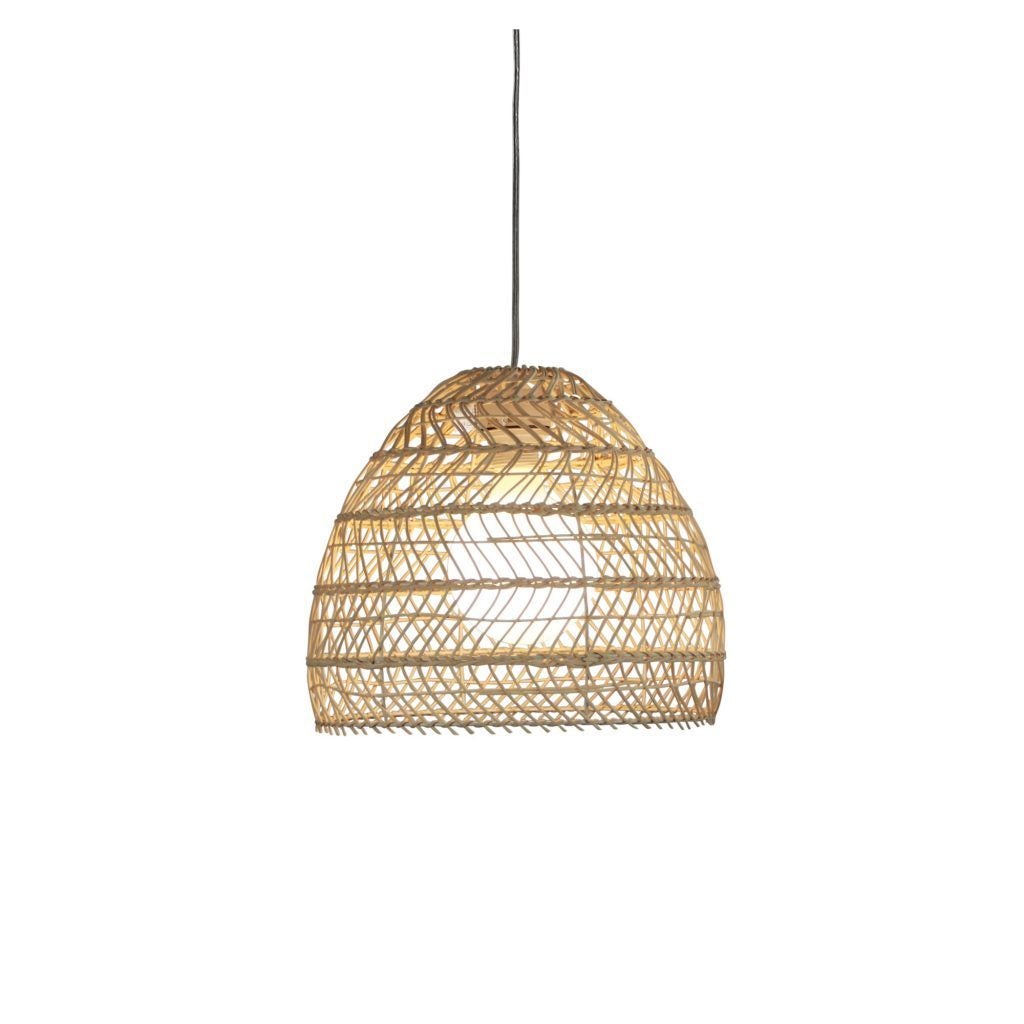 Oriel METTE - Woven Rattan Pendant Shade Only - SUSPENSION REQUIRED-Oriel Lighting-Ozlighting.com.au